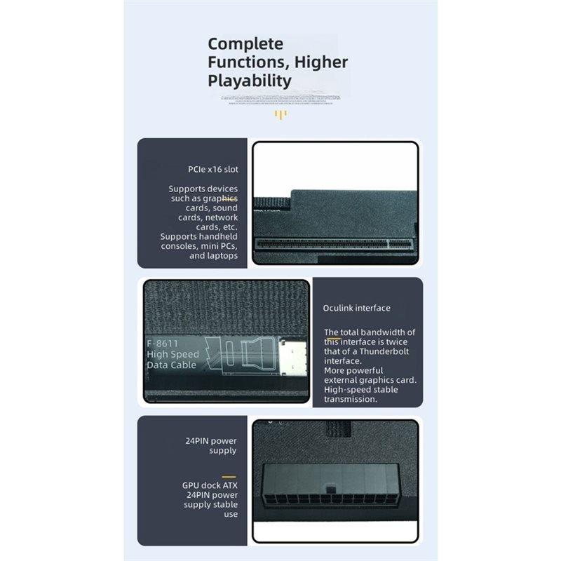 New Arrivals-Oculink EGPU Dock - Oculink Egpu Dock Graphics Card review and price